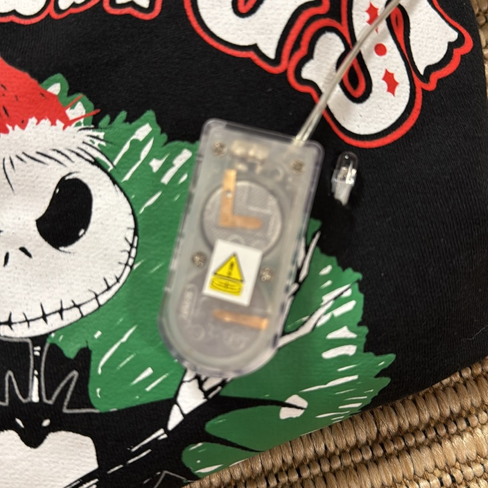 Disney Black Nightmare Before Christmas Sweatshirt - Picture 13 of 14